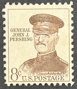 USA, 1961, SC# 1214, John J. Pershing, Used, VG