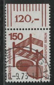 Germany Berlin Scott # 9N325, used, variation sheet print