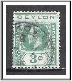 Ceylon #202a KG V Used