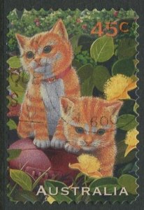 AUSTRALIA 1996 - 45c USED SELF-ADHESIVE