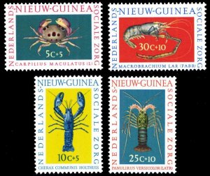 Netherlands New Guinea 1962 Scott #B31-B34 Mint Never Hinged