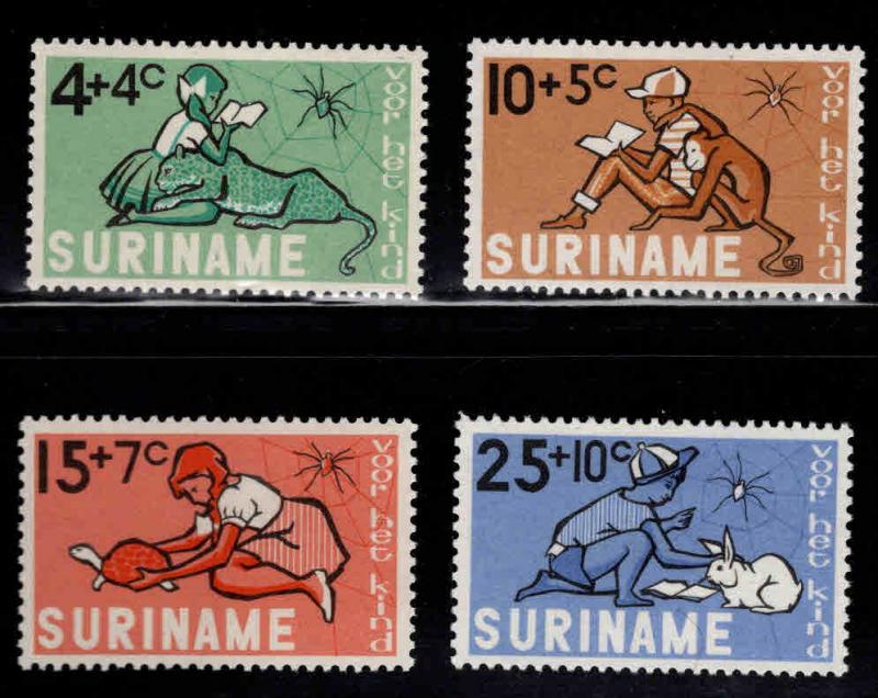 Suriname Scott B116-B119 MH* 1965 semi-postal set