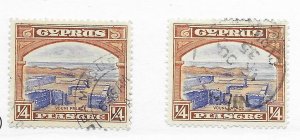 Cyprus #125 Used - Stamp CAT VALUE $1.10
