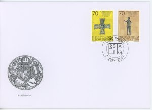 Liechtenstein 1206-7 FDC First Day Cover P.O. fresh (2401 414)