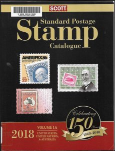 2018 Scott's catalog vol. 1A - USA through Australia - gently used- SEE BELOW