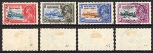 Bechuanaland SG111/114 1935 Silver Jubilee Set Used