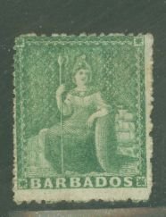 Barbados #15 Unused Single