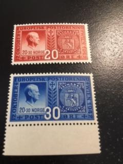 Norway sc 253,254 MNH