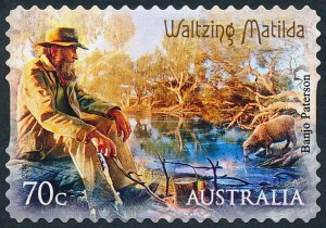 Australia 2014 70c Bush Ballads - Waltzing Matilda S/A SG4182 Fine Used 1