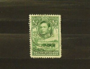 8727   Bechuanaland   Used # 124   George VI     CV$ 3.75