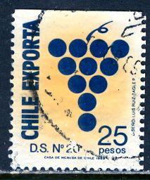 Chile 1989: Sc. # 830; O/Used Single Stamp