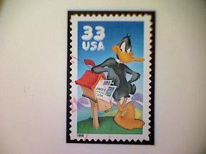 United States, Scott #3306a, used(o), 1999, Daffy Duck, 33¢, multicolored