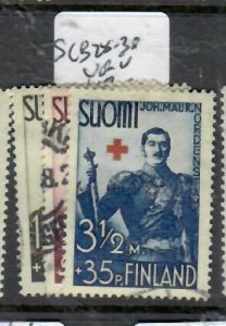 FINLAND   RED CROSS    SC B28-30   VFU            P0226A H