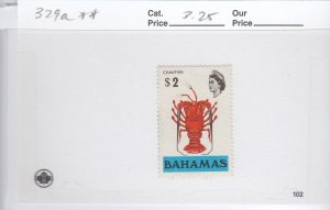 Bahamas 329a Crawfish mnh