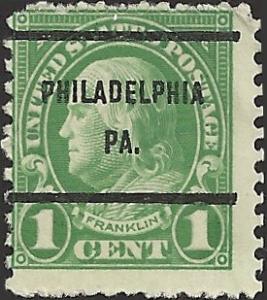 # 632 USED GREEN BEN FRANKLIN