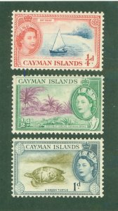 CAYMAN ISLANDS 135-7 MH CV $3.50 BIN $1.65