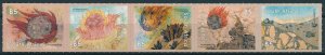 South Africa Stamps 2012 MNH Vredefort Dome Meteorites Heritage Sites 5v Strip