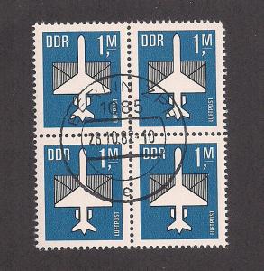 GERMANY - DDR SC# C14 VF U 1982 Blk-4