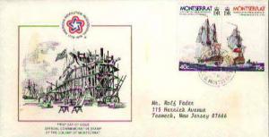 Montserrat, First Day Cover, Americana