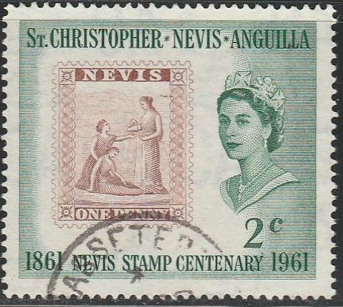 Saint Christopher, Nevis, & Anguilla,  #139 Used From 1961