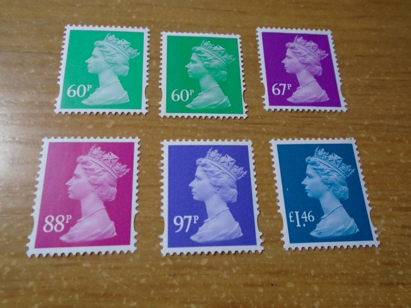 Great Britain  #  MH397/397a-401  MNH