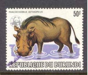 Burundi Sc 596a used (DT)