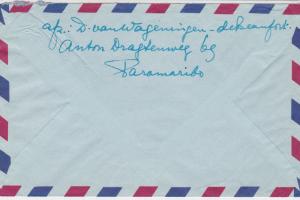 Suriname Airmail Stamps Cover ref 22354