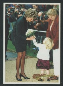 Lesotho 1998 Princess Diana S/S Sc# 1090 NH