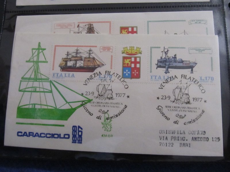 1977 Italy FDC LR121F27-