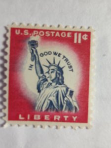 SCOTT #1044A MINT NEVER HINGED ELEVEN CENT LIBERTY ISSUE BRSUTY