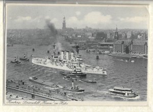 German Naval: KMS Hessen Real Photo Postcard (54685)