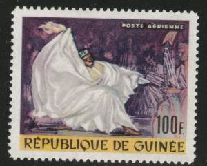 Guinea Scott C80 MH* 1966 Dance airmail 