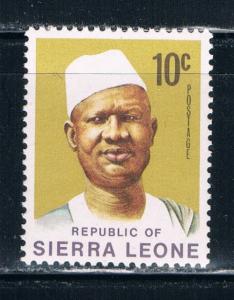 Sierra Leone 427 10c Unused Pres Siaka Stevens (S0189)+