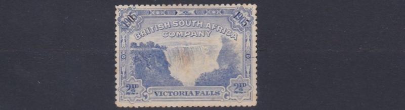 RHODESIA  1905  SG 95  2 1/2D  BLUE    MH  