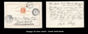 BRAZIL (115+ Pcs) Very Old Postal Stationery Collection c1880s to 1930s