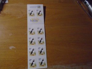Ireland  #  1525a  MNH   Birds  complete booklet