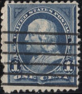 SC#247 1¢ Franklin (1894) Used