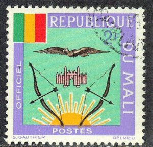 MALI  SC# O13  **USED** 1964  2fr OFFICAL SEE SCAN