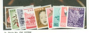 Japan #746-754 Mint (NH) Single (Complete Set)