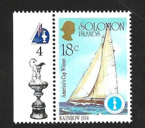 Solomon Islands 1986 - MNH + Tab - Scott #573a