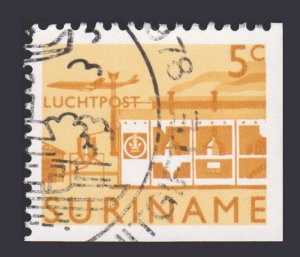 SURINAME 1976 - 78 STAMP. SCOTT # C75. USED