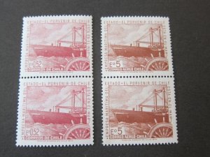 Chile 1971 Sc 398,C307 set MNH