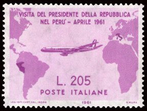 Scott #834A Gronchi Rosa w/certicate  MNH