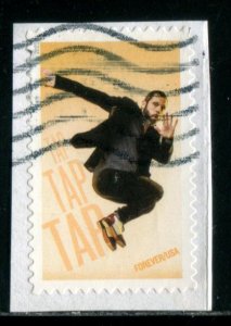 5609 US (55c) Tap Dance SA, used on paper