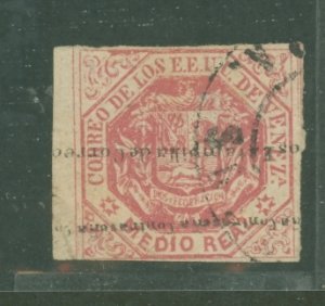 Venezuela #45a Used Single