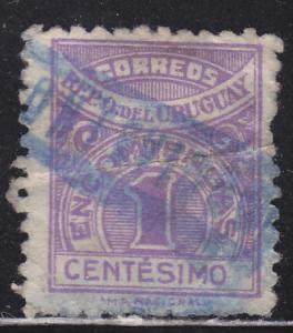 Uruguay Q35 Parcel Post Stamp 1929