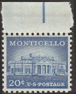 # 1047 MINT NEVER HINGED ( MNH ) MONTECELLO    