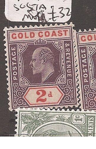 Gold Coast 1904 KE 2d SG 51a MOG (11aub)