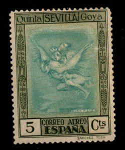 SPAIN Scott C21 MH* typical centering. Goya; Asmodeus and Cleofas stamp
