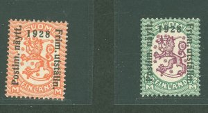 Finland #153-154 Mint (NH) Single (Complete Set)